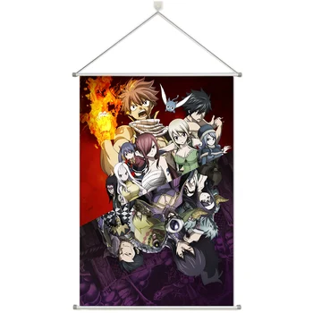 

Anime Fairy tail Prsonalize Customer Made Alloy Fabric Wall Poster Scroll 60x90cm 24x36inches