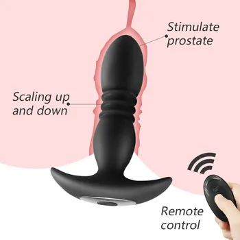Wireless Anal Plug Male Masturbator Anal Vibrator Dildo For Men Prostate Massager G-spot Stimulation Adult Sex Toys for Men Shop 2