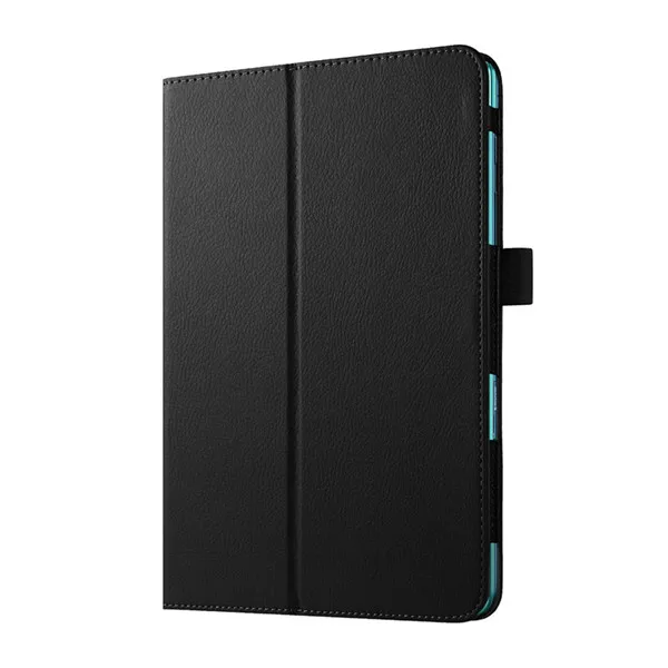 Чехол-книжка из искусственной кожи чехол для samsung Galaxy Tab A 8,0 дюймов Многофункциональный чехол для планшета для samsung SM-T350 T355 P350 P355 Fundas Capa - Цвет: Черный