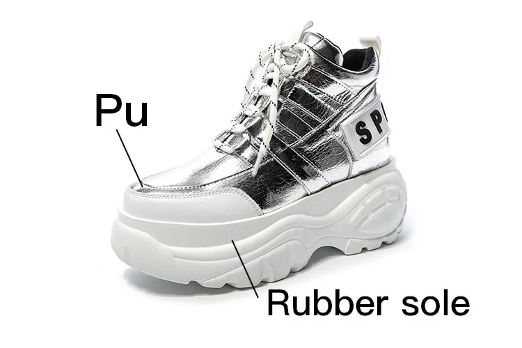 Jookrrix/; женская брендовая обувь на толстой платформе, увеличивающая рост; модная удобная обувь для девочек; женские высокие кроссовки