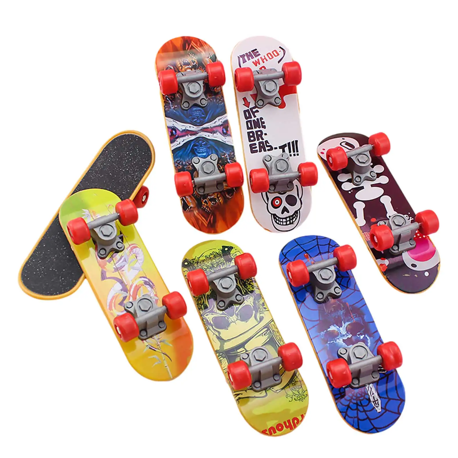 3 pcs Finger Toy Mini Skateboard Kids Playing Toy Child Fingerboard Playing Toys 