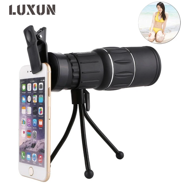 LUXUN Powerful Monocular kids 16X52 Portable Dexterous Telescope for Outdoor Camping Hunting Tourism Mountaineering
