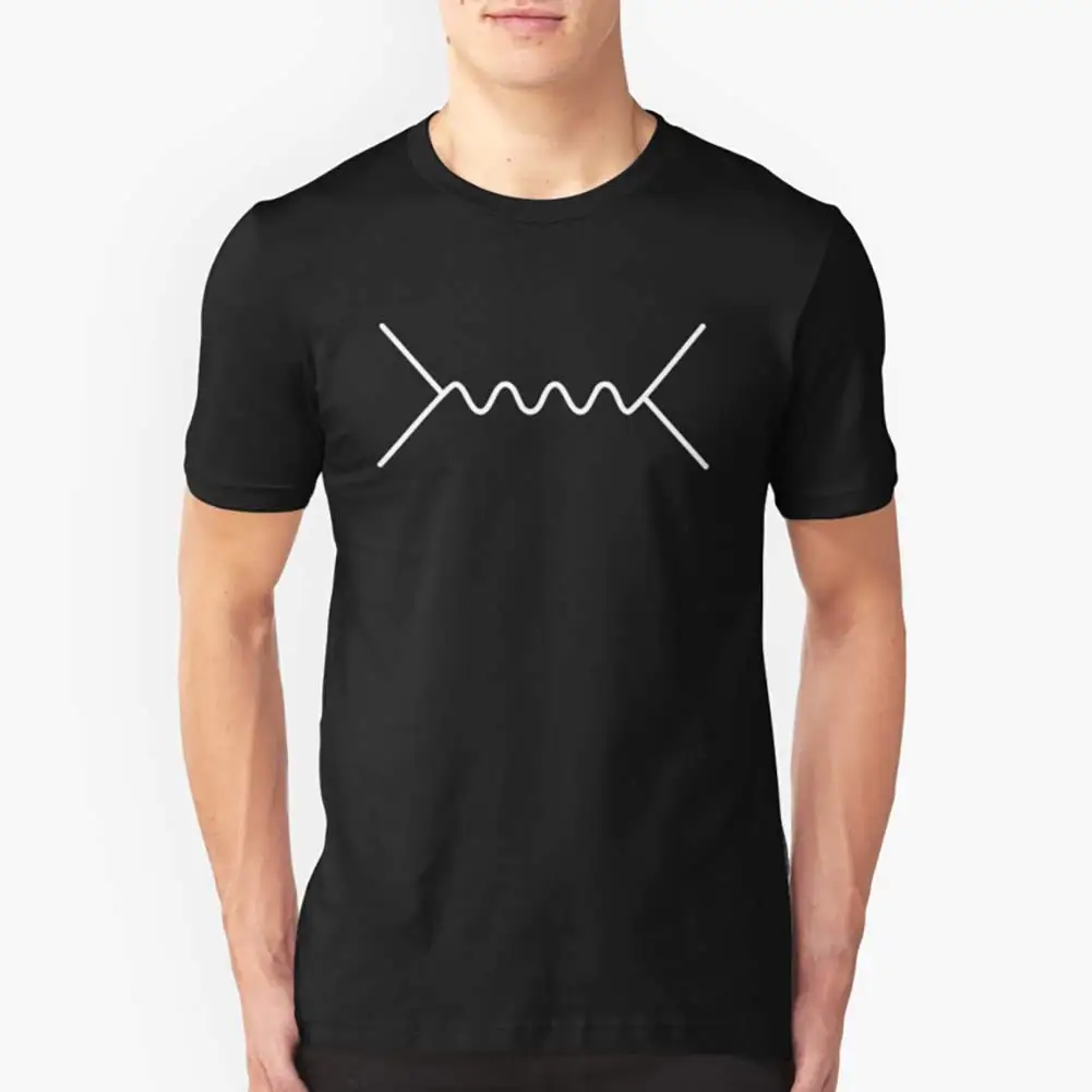 Feynman схема FGHFG Slim Fit TShirtT рубашка с капюшоном для мужчин женщин унисекс полный