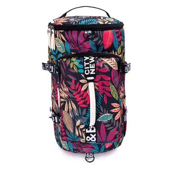 

Bag Female Mass Shoulders Canvas Sports and Fitness Backpack Fashion Korean Lightweight Travel Luggage Male