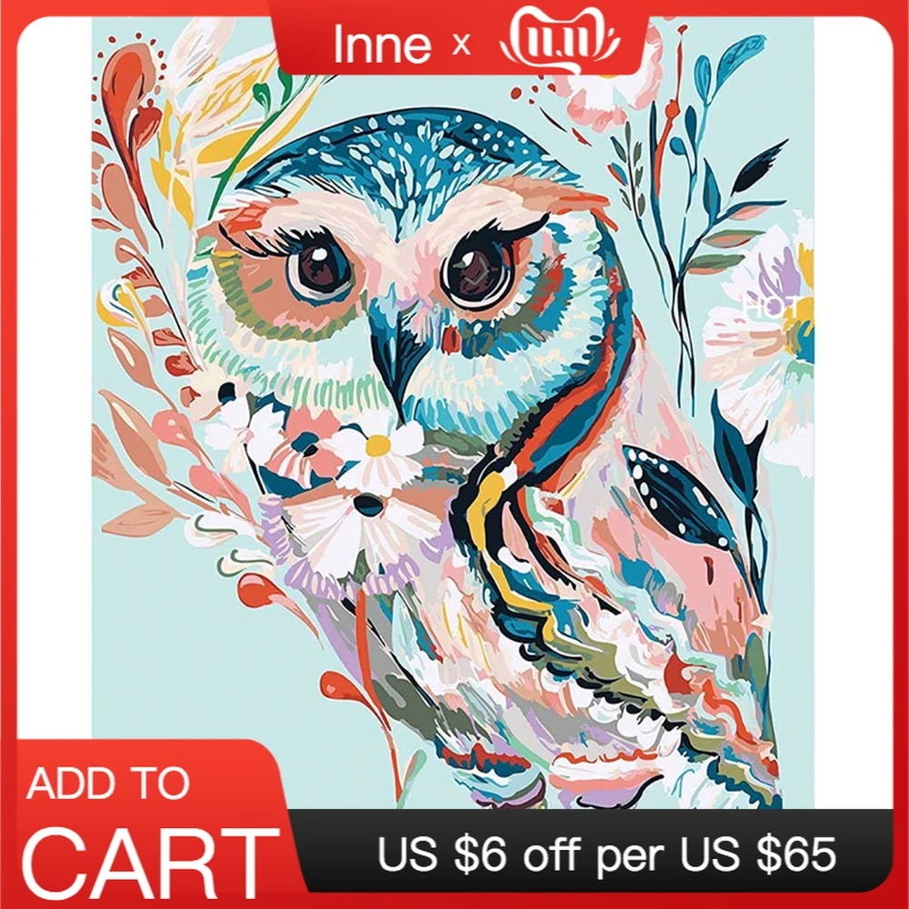 Animals Coloringpainting By Numbers Paint By Number Schilderen Op Nummer Frame Canvas Diy For Adults Pintura Por Numero Lienzo Paint By Number Aliexpress