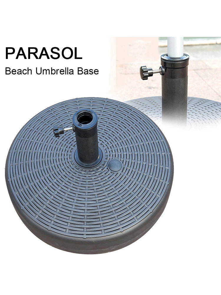 Patio Outdoor Umbrella Base Weight Bag Weatherproof Parasol Heavy Duty