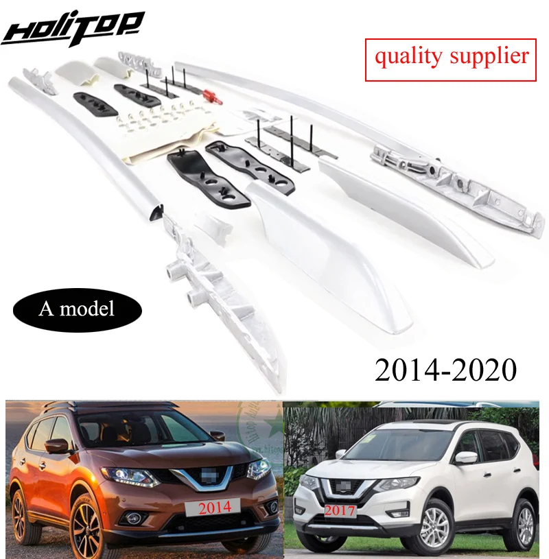 Рейка на крышу для Nissan New X trail Rogue 2015 2016 2017 2018 2019 2020 алюминиевый сплав 3 варианта
