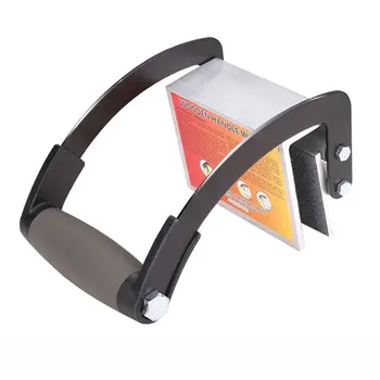 

Wood Handle Wrench Plywood And Sheetrock Panel Carrier 0 To 22Mm Heavy Duty Metal / Furniture Gripper Sheet Goods Carry Handle