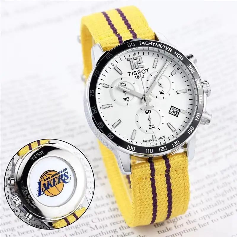 

2019 Watch Luxury Mens watches quartz stopwatch all function all pointers work Tissot watch waterproof man women