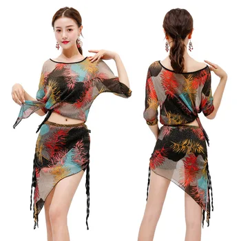 

Belly dance exercise clothing skirt 2020 dance clothing female beginners Indian dance costume Oriental dance clothing