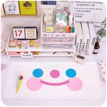 

Creative Desk Pad Large Mouse Pad Gamer Waterproof PU Leather Desk Mat Computer Keyboard Kawaii Table Decoration Cover 60x30cm