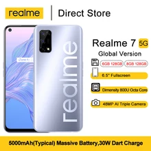 Realme 128gb 6GB 5G/WCDMA/LTE/GSM Nfc Supervooc Octa Core Side-Mounted/face recognition
