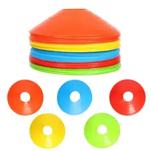 10Pcs/Set Football Training Sign Disc Cone Marking Plate Field Cone High Quality Marker Discs Soccer Training Accessories