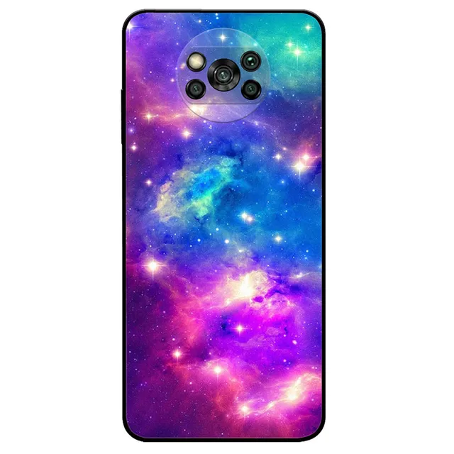 Dla Xiaomi Poco X3 Pro przypadku silikonowy miękki wilk lew telefon pokrywa dla Poco X3 przypadku NFC TPU czarny Funda dla Poco X 3 GT PocoX3 Pro 4