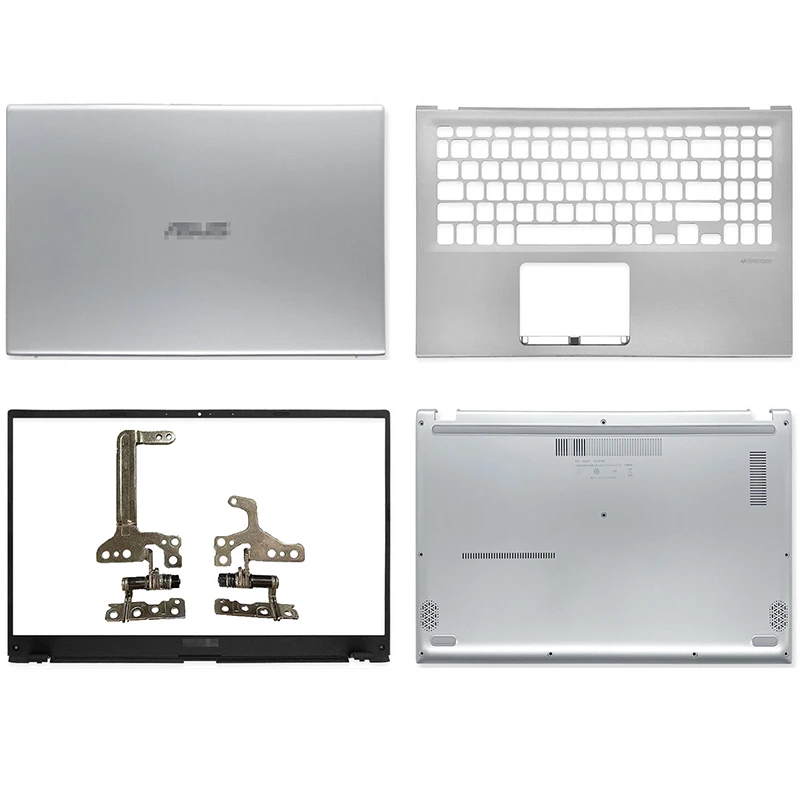 Capa para laptop asus vivobook 15, x512, v5000f, tampa traseira