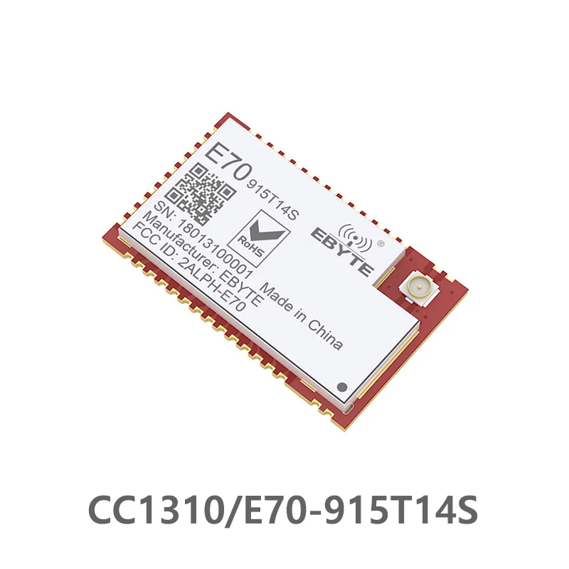 

E70-915T14S CC1310 module SoC UART RF 915MHz module Wireless Transceiver Transmitter Receiver Anti-interference high reliability