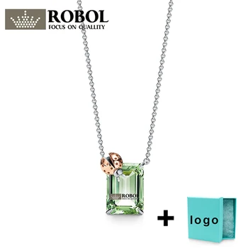 

High quality original xl tfb 925 sterling silver firefly jade necklace suitable for female birthday free wholesale distribution