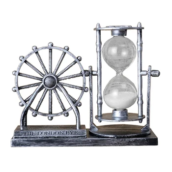 

Retro Ferris Wheel Sand Hourglass Ornaments Creative Gifts Nostalgic Home Decoration Ornaments Crafts