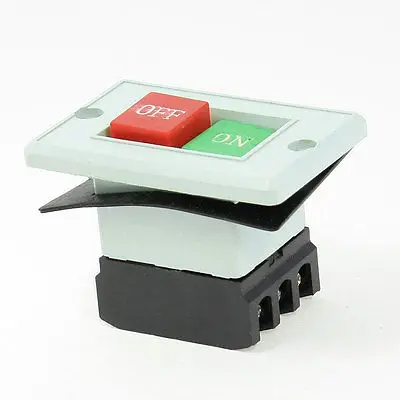 

AC 380V 5A ON/OFF 2-Position Latching Start Stop Power Push Button Switch