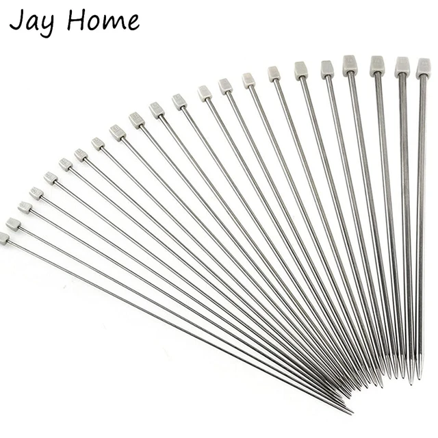 Stainless Steel Knitting Needle Set Sweater Needles Handmade with