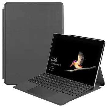 

For Microsoft Surface Go 10 inch Ultra Slim PU Leather Case Cover Tablet PC Tri-Fold NO Sleep Wake Up Functions Case