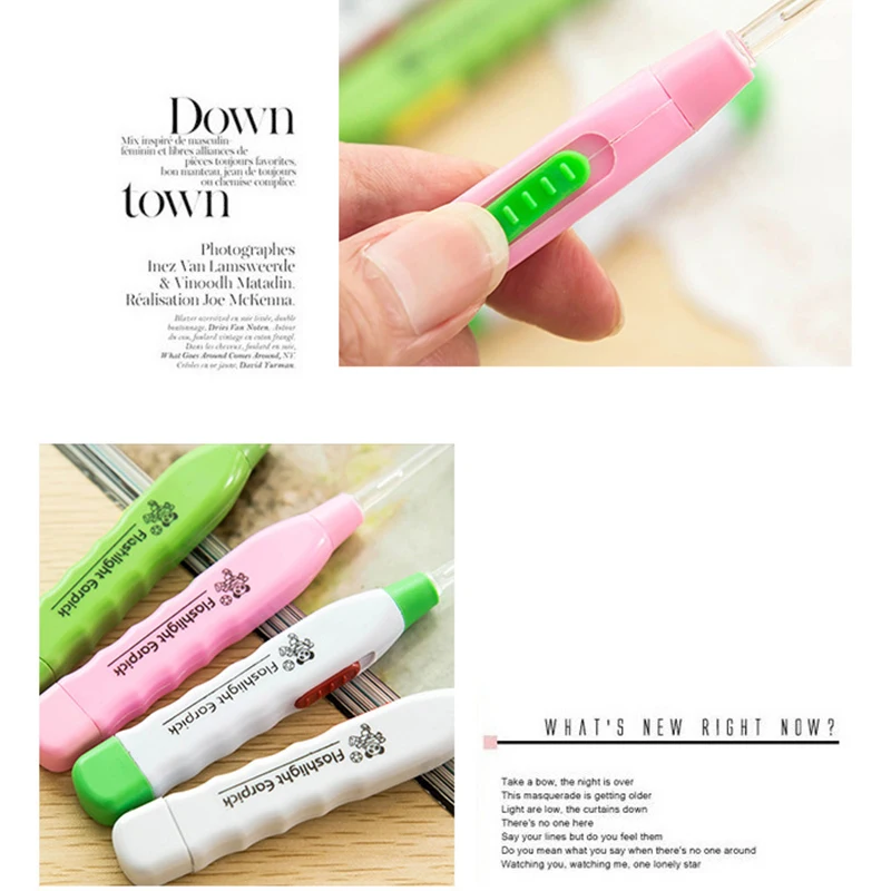 1pcs Ear Cleaner With LED Light Earwax Remover Tool Safety Cleaner Ear Spoon Random Color 4