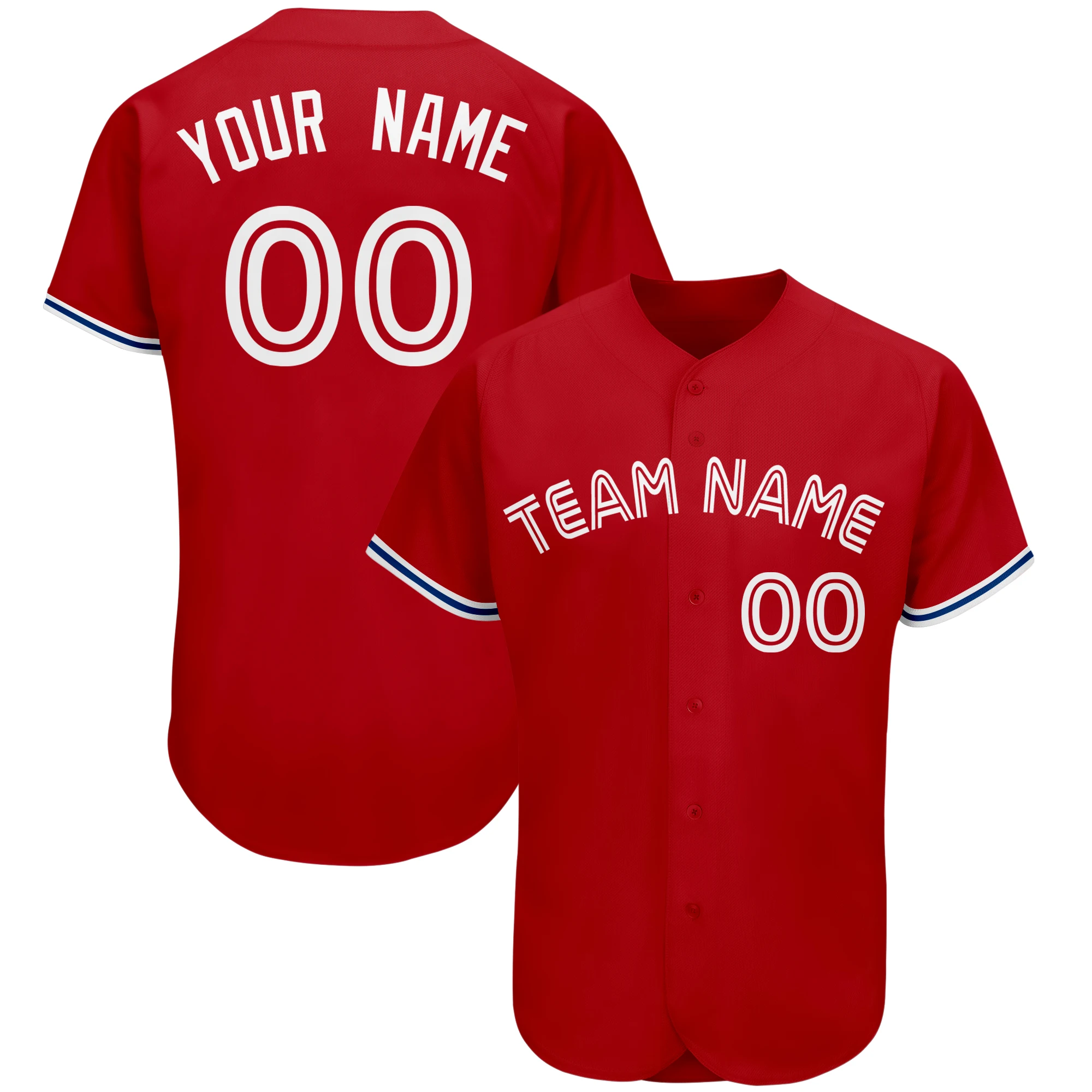 

Custom Baseball Jersey Print Name/Number Design Your Own Washable Softball Uniform for Men/Kids Outdoors Party/Game Big size