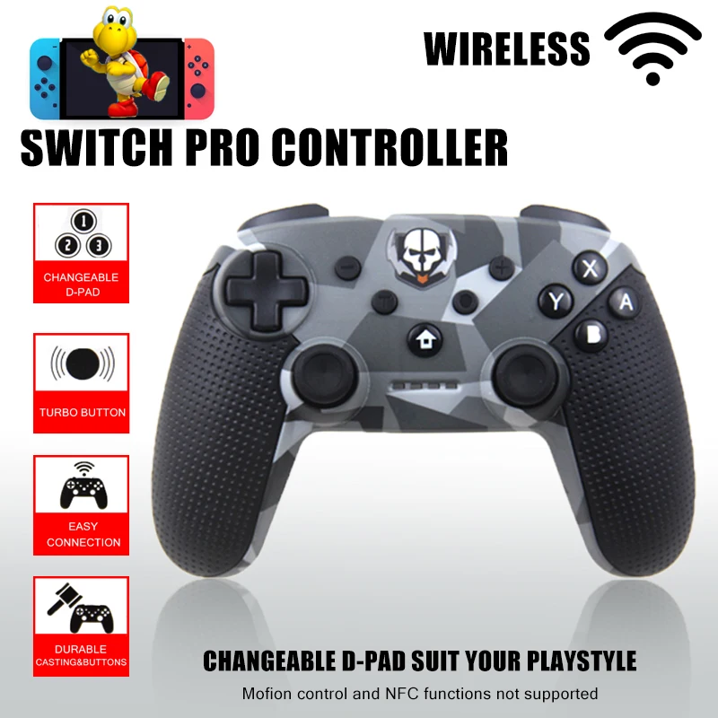 

High Quality New Wireless Bluetooth NS Game Controller Joystick for Nintendo SWITCH Pro Gamepad/PC/Android