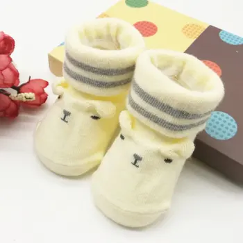 

Newborn Toddler Baby Lovely Socks Newborn Boy Girl Soft Anti-slip Sole Newborn Baby Socks 0-6 Months