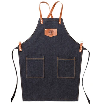 

Black Jean Salon Hair Cutting Apron Hairdressing Cape for Barber Hair Cutting Dyeing Gown Cape Hairdresser Styling Cloth Accesso