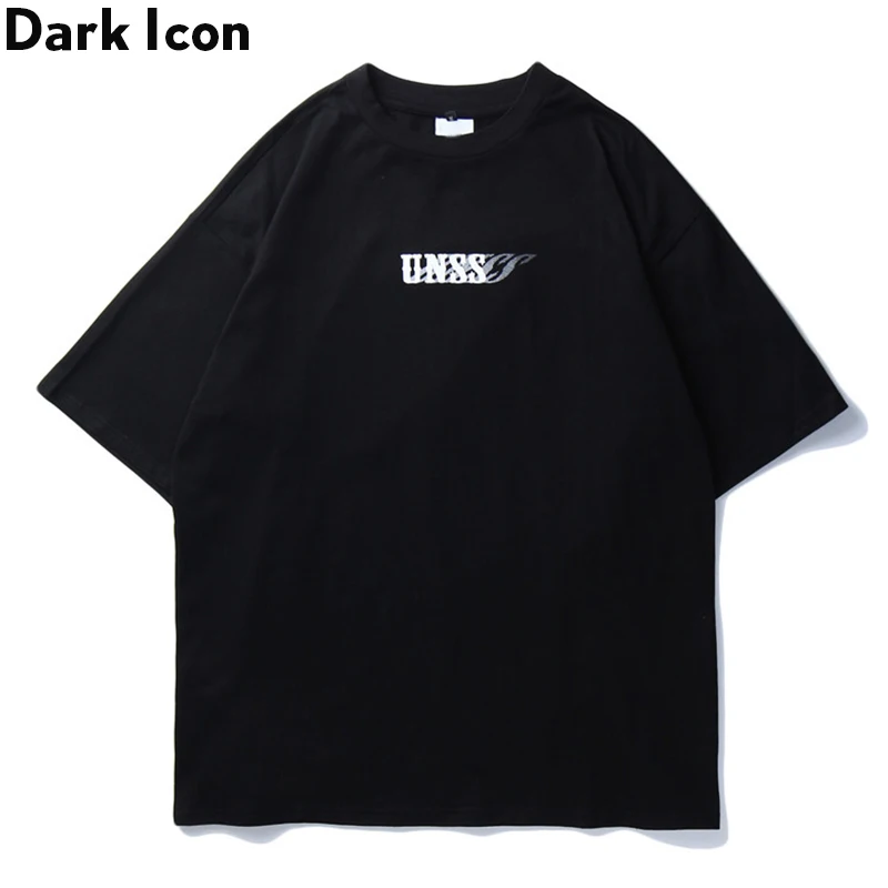 Футболка с принтом в стиле хип хоп Dark Icon мужская и женская футболка вырезом