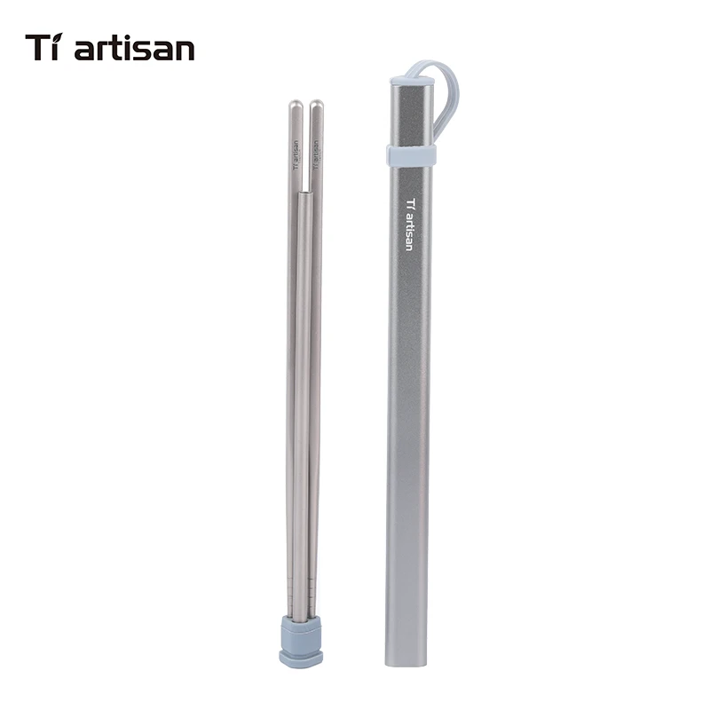 Кухонные принадлежности Tiartisan набор титановых палочек для еды алюминиевая
