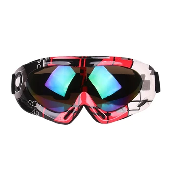 

Ski Goggles Windproof Dust-proof Adjustable UV 400 Outdoor Climbing Sports Protective Snow Glasses Eyewear