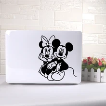 Cute Mickey And Minnie Laptop Case Cover Skin Sticker Removable Stickers laptop Protective Full Cover Skin decoration