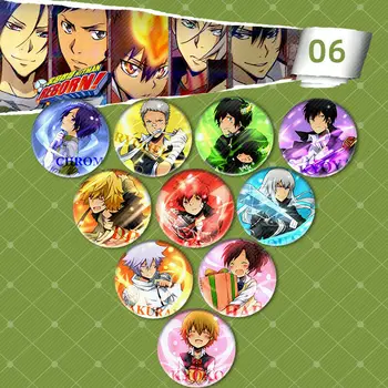 

Anime Manga Katekyo Hitman Reborn Badges Pins Buttons Backpack Decorate