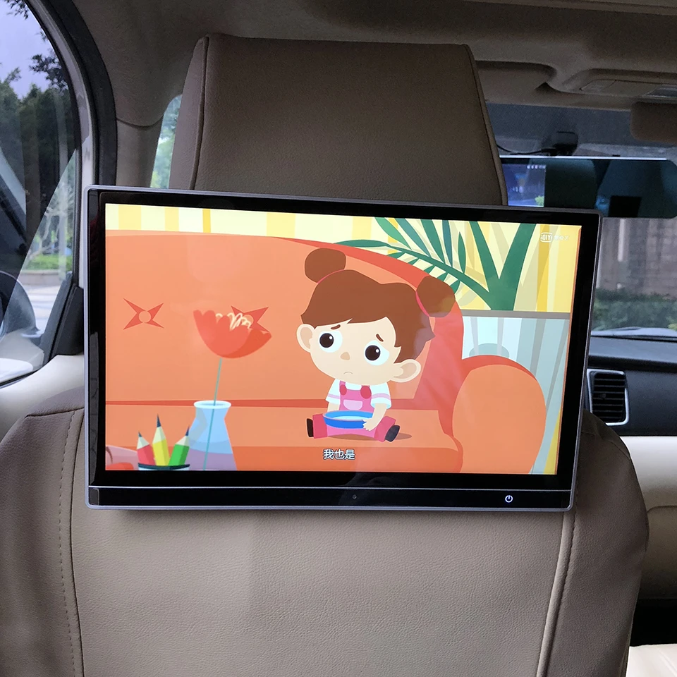 12 5 Inc Android 9 0 Araba Stereo Calar Arka Eglence Ford S Max Boyun Kafalik Video Ekran Cikis Av Girisi Car Monitors Aliexpress