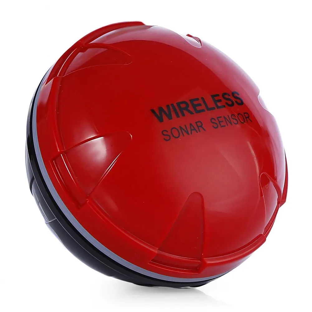 Red Портативный Bluetooth умный рыболокатор для обнаружения рыбы Android планшет Shore смартфон Кемпинг беспроводной эхолот чувствительный - Цвет: Red