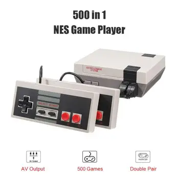 

8 Bit Retro Handheld NES Game Console TV Game Player Built-in 500 Games US