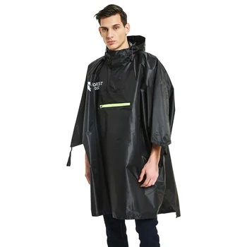 

Multifunctional Raincoat Backpack Hooded Rain Cover Hiking Cycling Rain Cover Poncho Waterproof Tent Outdoor Camping Tent Mat