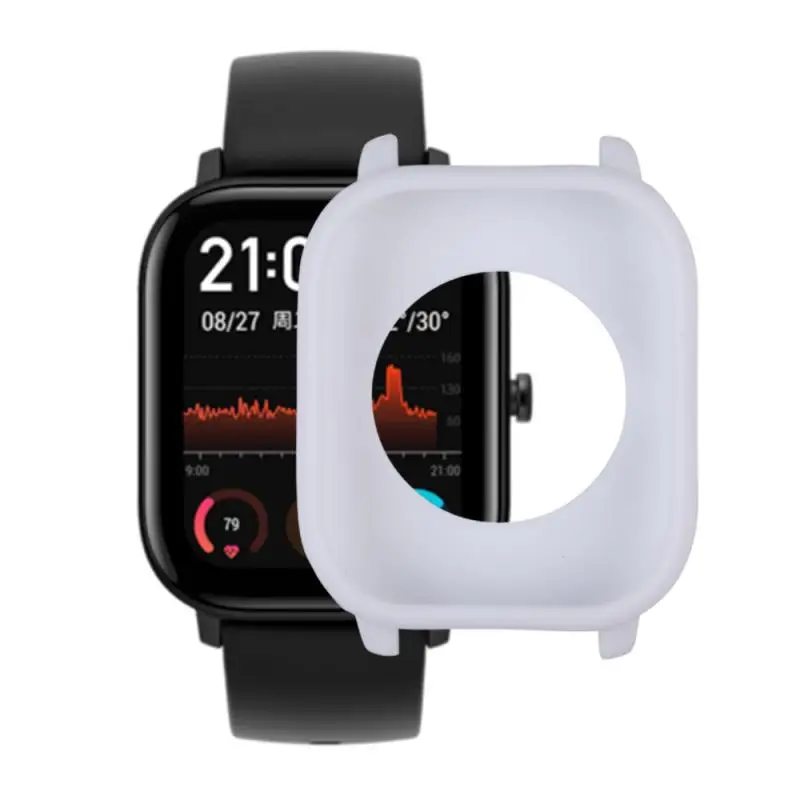 Высококачественный защитный чехол для наручных часов легкий дизайн для Xiaomi Huami Amazfit GTS Watch мягкий силиконовый корпус