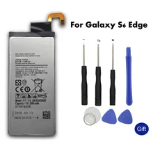 Батарея EB-BG925ABA для samsung GALAXY S6 край G9250 SM-G925l G925F G925L G925K G925S G925A G925 S6Edge 2600 мА-ч