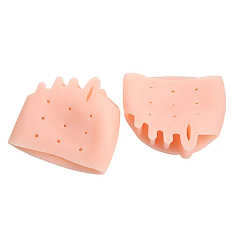 1 Pair Silicone Forefoot Pad Foot Reusable Pain Relief Breathable for Women Men BB55