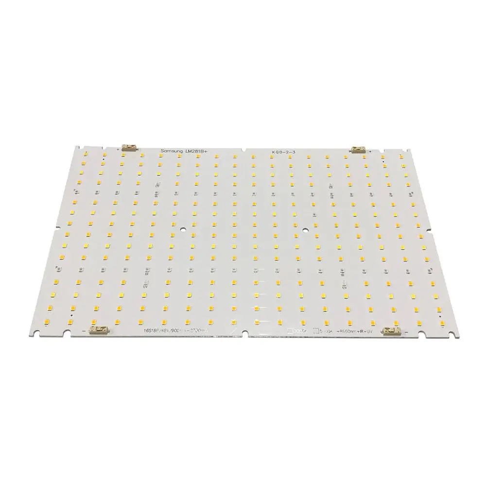 QB288 120W LED Quantum Card Grow Light PCB с Samsung Mix 3000K 5000K 660nm 395nm 730nm диоды | Лампы и освещение