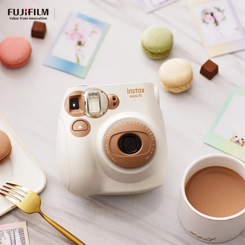 Мини камера Fujifilm/Fuji instax mini 7C/7SOne time мгновенная съемка Polaroid Mini7C подарок для