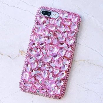 

3D RoseBling Crystal Woman Handmade Rhinestone Diamond Gift Phone Cover Case For Google Pixel 3 4 2 3A Google Pixel 2 3A 3 4 XL