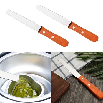 

1pcs Stainless Steel Waxing Sticks Spatulas For Depilation Hair Removal Applicator Easy Hold Epilator Wax