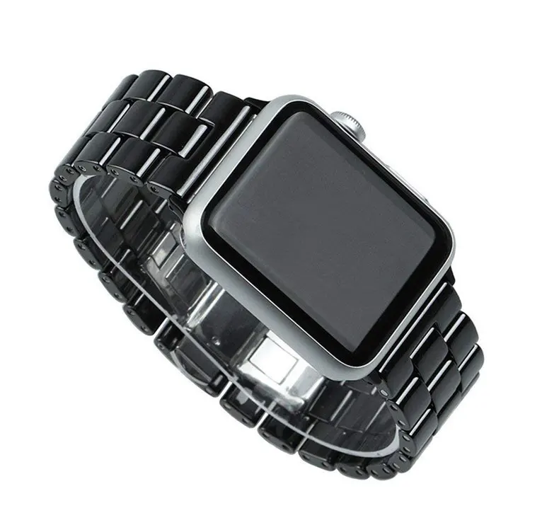 Аксессуары для часов для apple watch, 3 ремешка, 42 мм, 38 мм, iwatch, apple watch 4, 5, 44 мм, 38 мм, ремешок с керамической бабочкой, ремешок для часов