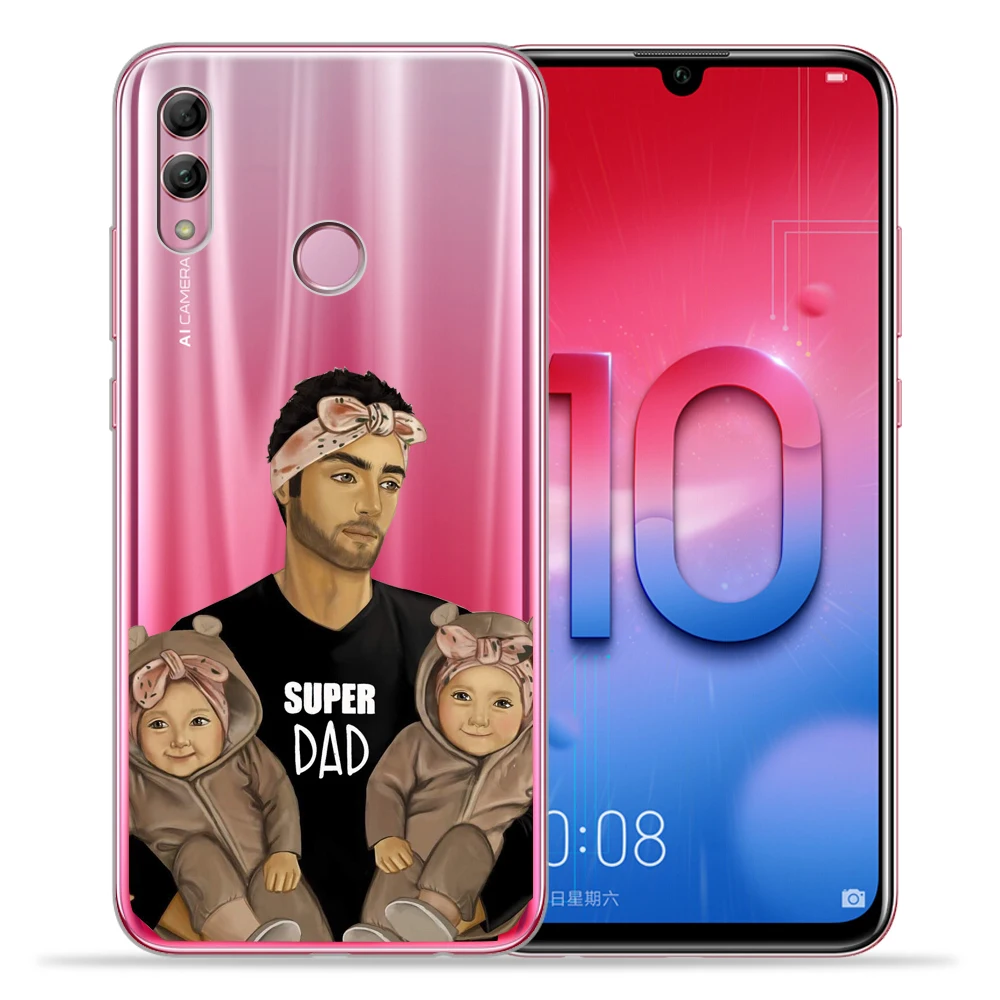 Для huawei Honor 20 Pro V20 мама для девочек и мальчиков детские чехол 8x9 Lite 10 9 8 8x 8c 8Lite 7A 7C 5 7