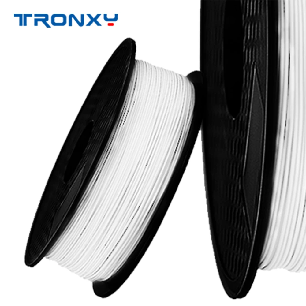 TRONXY PLA Филамент 1,75 мм белый черный пластик для 3d принтера 0,25 кг/рулон опционально для 3d принтера 1,75 мм 3d ручки