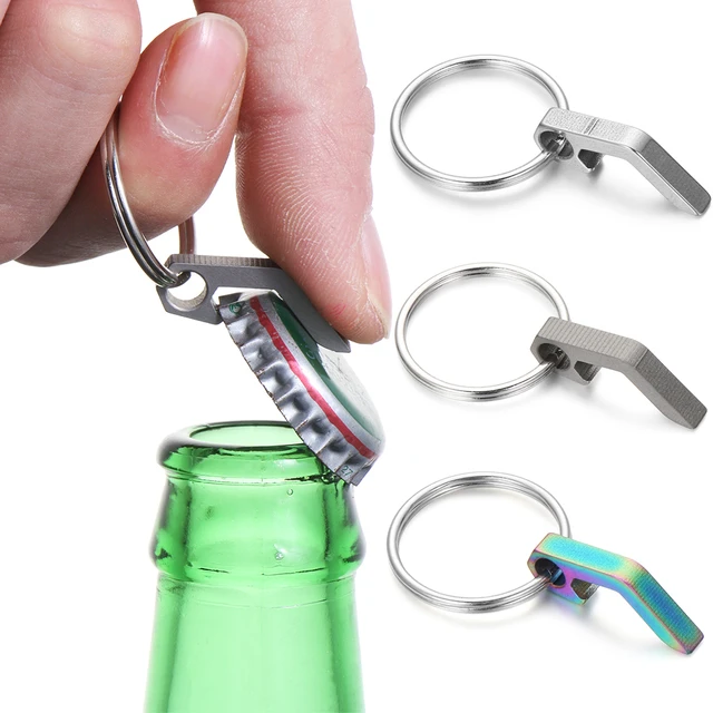 Mini Keychain Corkscrew Tool, Small Key Ring Wine Opener, Wine